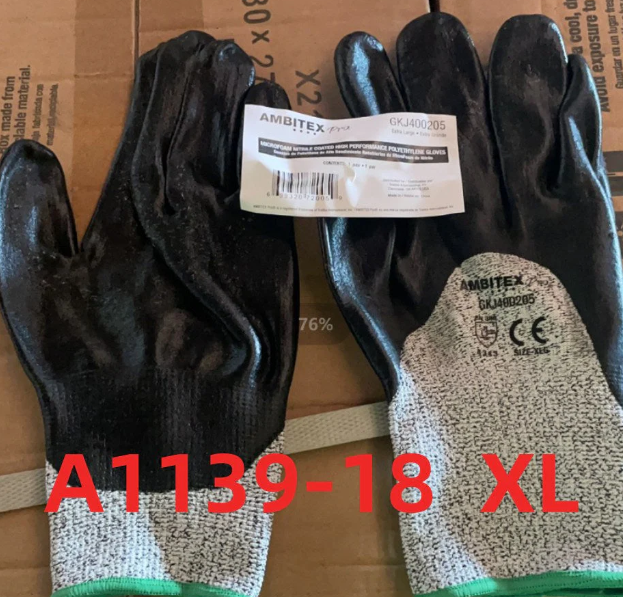 A1139, HPPE Gloves with Polyurethane Coating