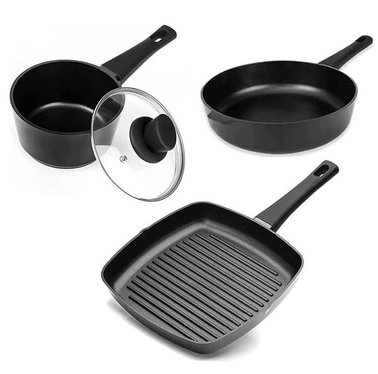 A1079, Nonstick Pots and Pans Set, (4 pcs)