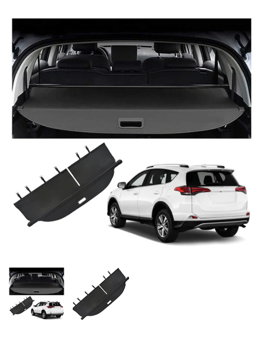 A6560, Retractable Cargo Shade Cover Shield for 2013-2018 Toyota Rav4