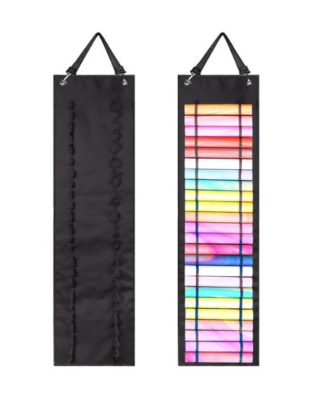 A6271, Vinyl Holder with 48 Compartments and Hanging Strap
