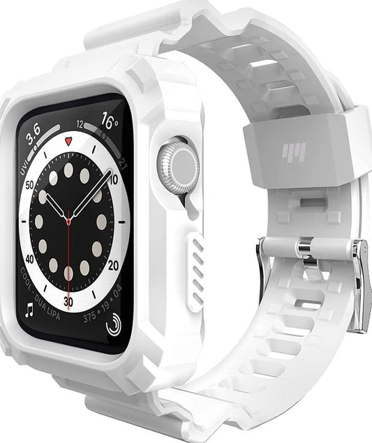 A6054, Compatible for Apple Watch Band with Bumper Case (Mixed size and Color)
