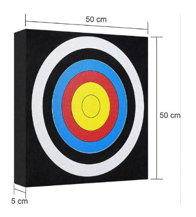 A0924, Archery EVA Square Target