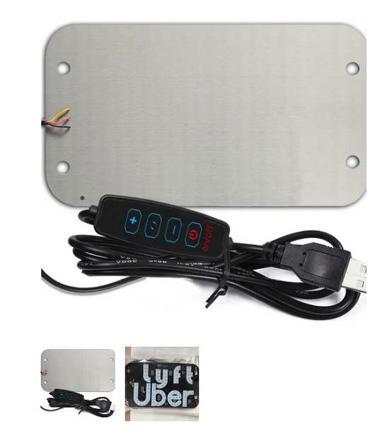 A6578, Uber Lyft sign