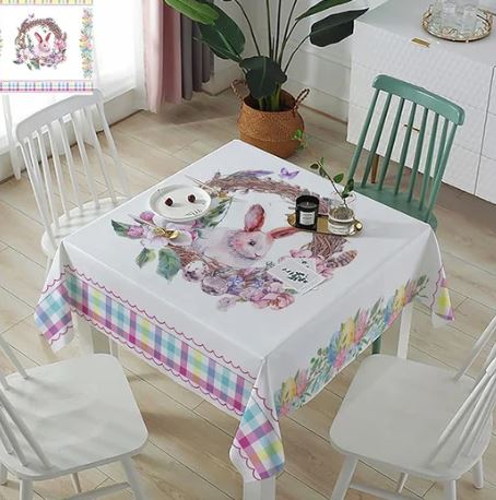 A6264, Easter Tablecloth, 54"x54"