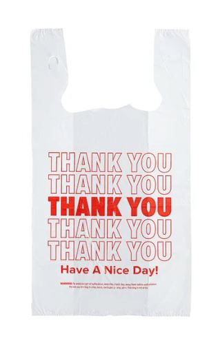 A8157,T-Shirt Bags 7X5X15inch