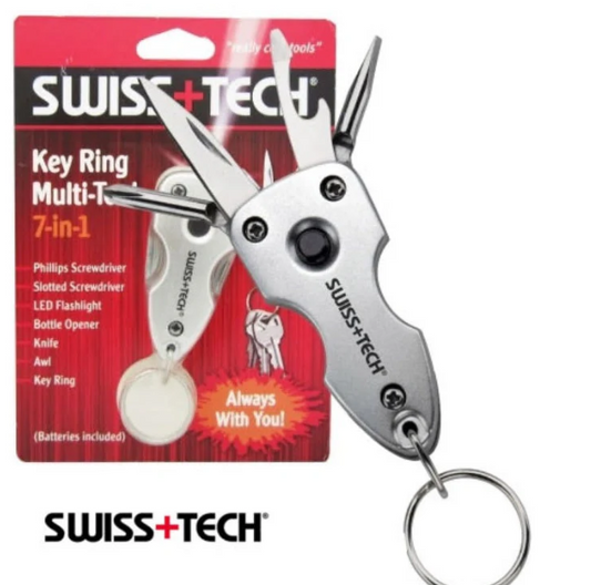 A6636, 7-in-1 Key Ring Tools