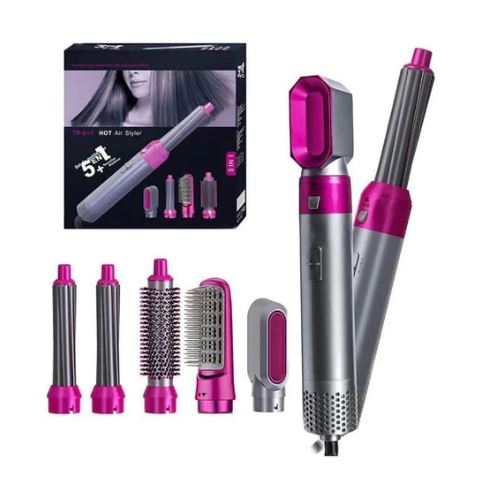 A6380, 5 in 1 Brush Blow Drying Hair Dryer