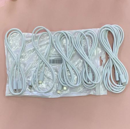 A1058, iPhone Charger Cable Type-C to iphone ( 5 pack, Sold by Pack)