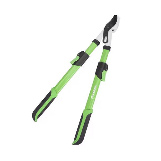 A6201, Telescoping Bypass Lopper Pruners, Heat-Treated Steel, Cutter