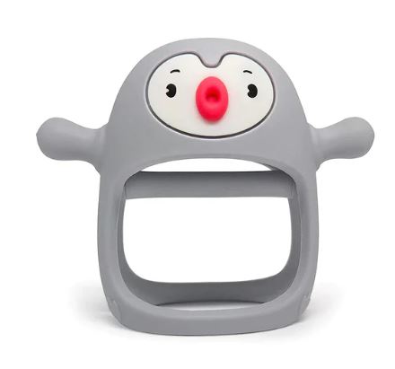 A1074, Silicone Baby Teething Toy for 0-6month Infants