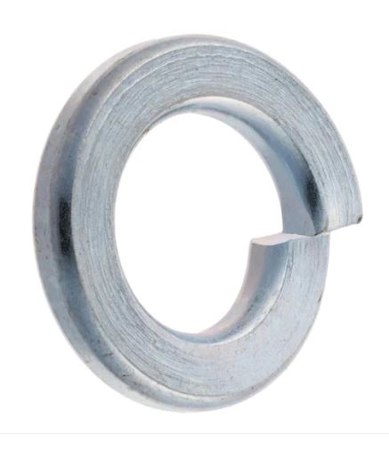 A6217, Split Lock Washers 7/16" Zinc Plated Steel 50 / Box