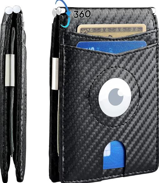 A6391, Wallet for Men, Airtag Card Wallet
