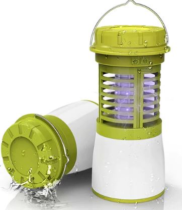 A0969, Rechargeable Camping Light with Mosquito Zapper
