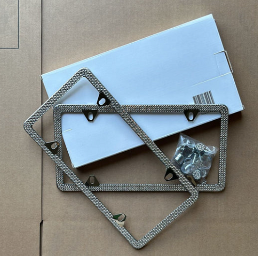 A6115, Car license Plate Frame 2 pack