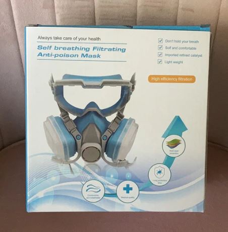 A6078, Self breathing Filtrating Anti-poison Mask