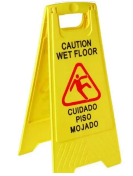 A6245, Wet Floor Sign