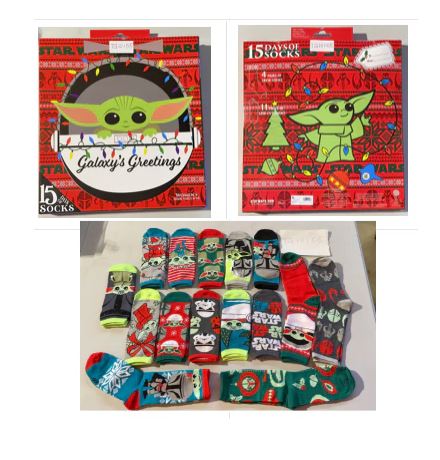 A1124-04, 15 days Socks with gift box