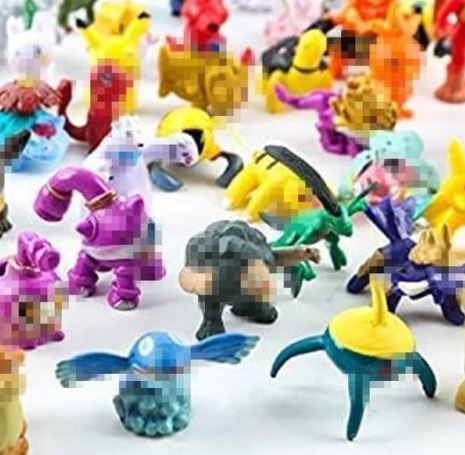 A6459, 24 PCS Pocket Mini Action Figures Set