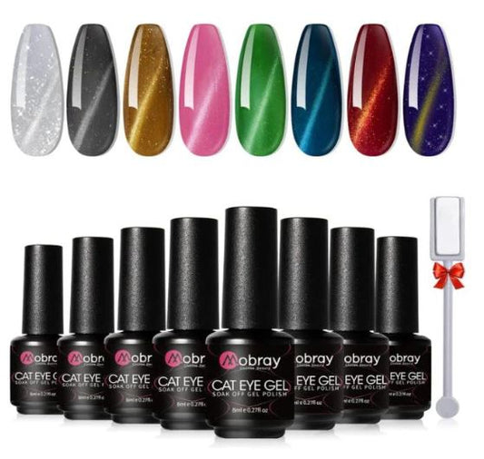 A6808, Gel Nail Polish Set 8 ct