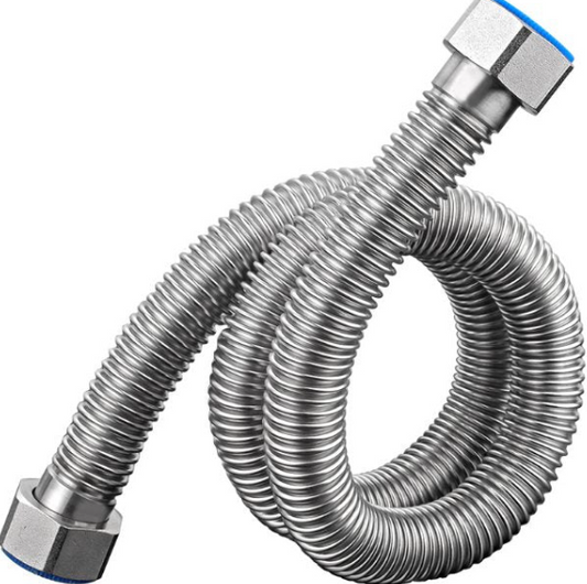 A6768, Water Heater Supply Line SS 24" 3/4" --3/4"