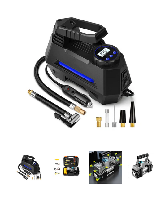 A8031, Portable Tire Inflator, Air Compressor Air Pump for Car