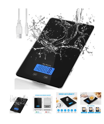 A0554, Food Scale, 33lb/15Kg Digital Kitchen Scale