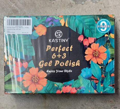 A6404, Nail Gel 9 Pieces Set