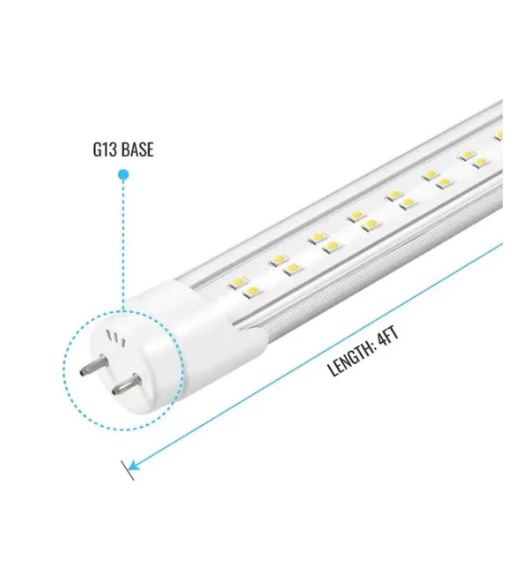 A6556, 4Ft Led Light (No need Ballast 2 pin)