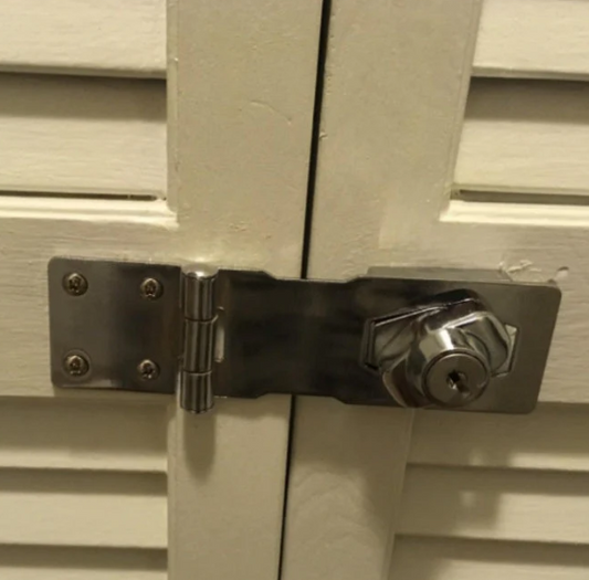 A6195, Keyed Hasp Lock
