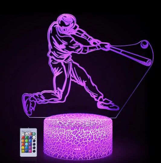 A6417, 3D Night Light Lamp (Mixed Design)