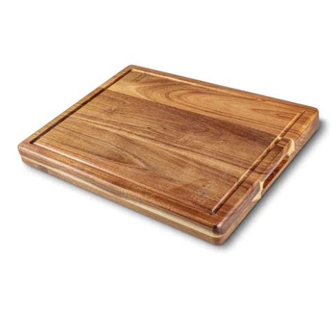 A0950, 16"x12" Acacia Wood Cutting Board