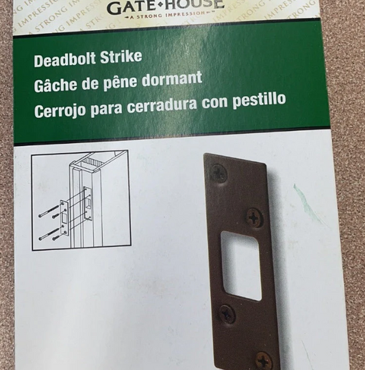 A6220, E 2462 High Security Deadbolt Strike (Single Pack)