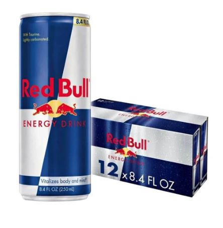 A6817, Red Bull Energy Drink, 8.4 fl oz, Pack of 12 Cans