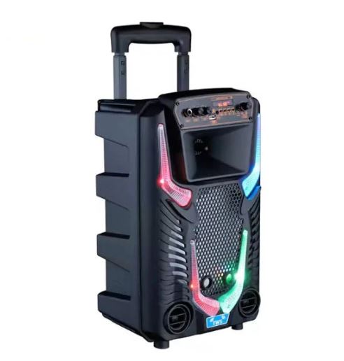 A1083, Bluetooth Wireless Speaker with RGB Lights and Microphone 18inch