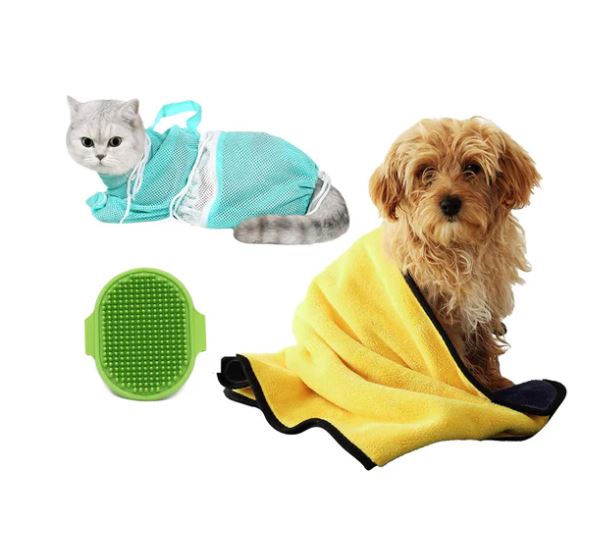 A6811, Dog Cat Bathing Kit