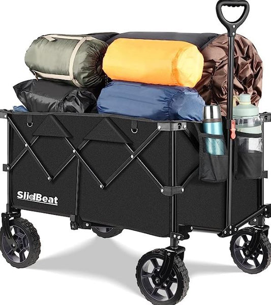 A6158, Collapsible Outdoor Utility Wagon Heavy