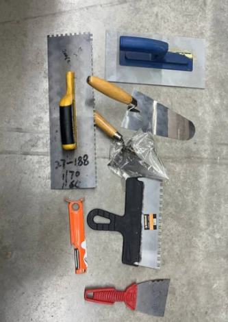 A6619, Trowels and More Tools