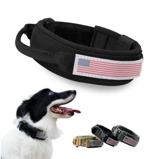 A1022, Tactical Dog Collar, Mixed Size &Color, Total 1300 pieces