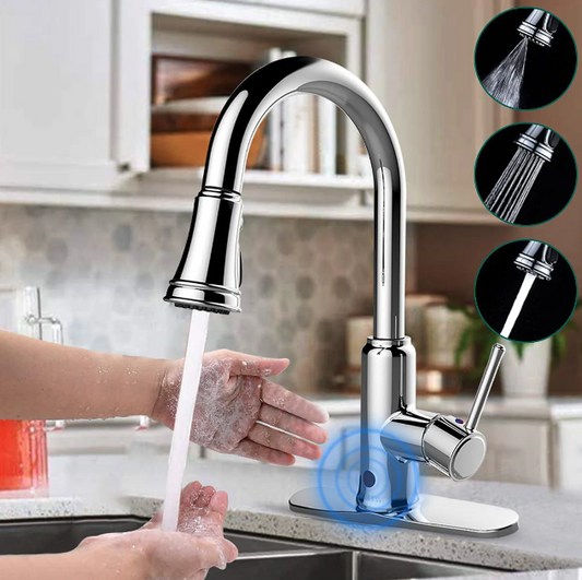 A6007, Touchless Kitchen Sink Faucets