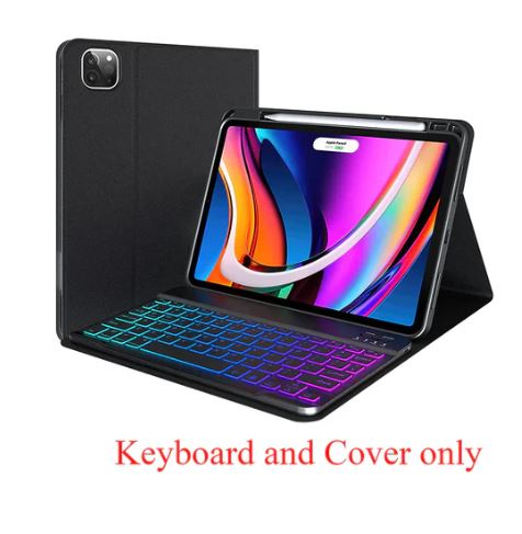 A1069, Bluetooth iPad Air 5th Generation, iPad Pro 11 Inch (2021), iPad Air 4 Case with Keyboard