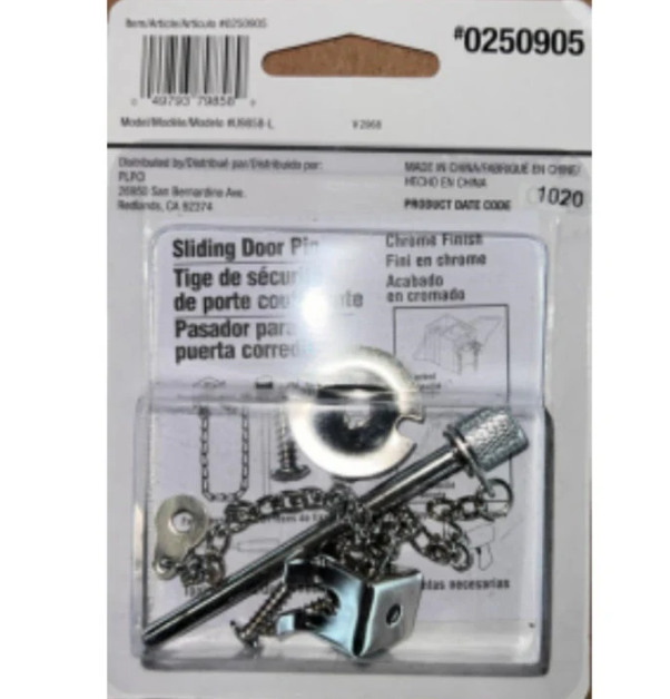 A6816, 2-5/8" Sliding Window Door Pin Locks