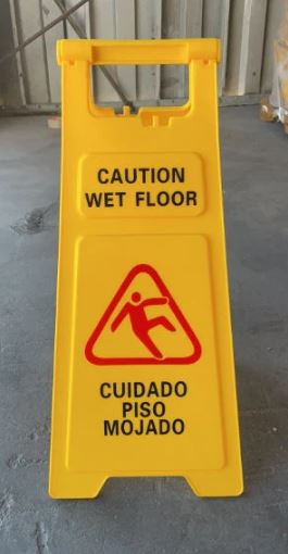 A6245, Wet Floor Sign