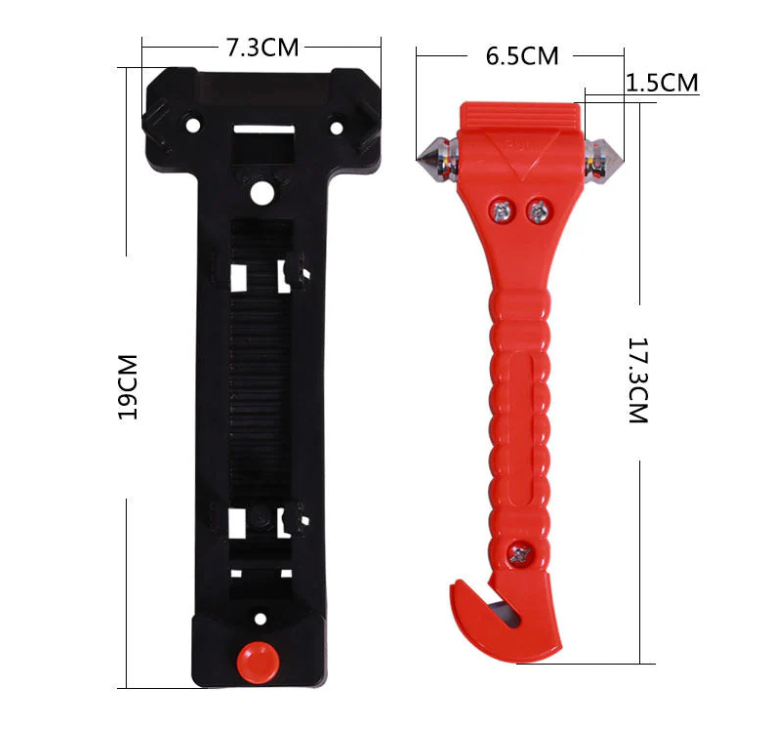 A8081, Emergency Seat Belt Cutter and Window Hammer Tool