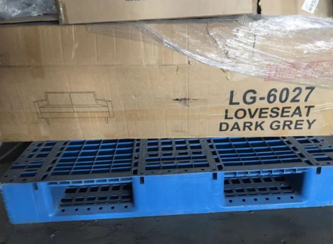 A6179, Double Sofa Dark Gray