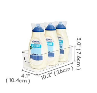 A1064, Refrigerator Organizer Bins, S size