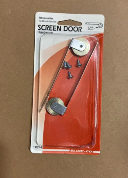 A6764, Sliding Patio Screen Door 1" Steel Ball Bearing Spring Tension Roller 2 pack