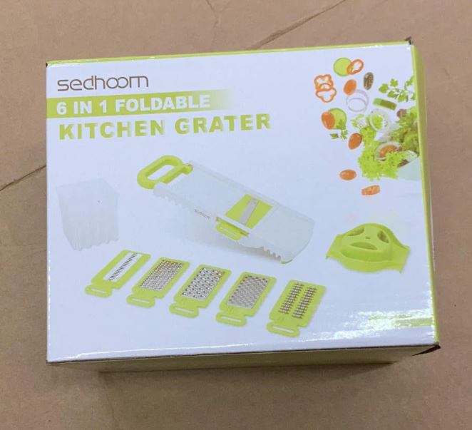 A6486, 6 in 1 Mandoline Slicer for Kitchen