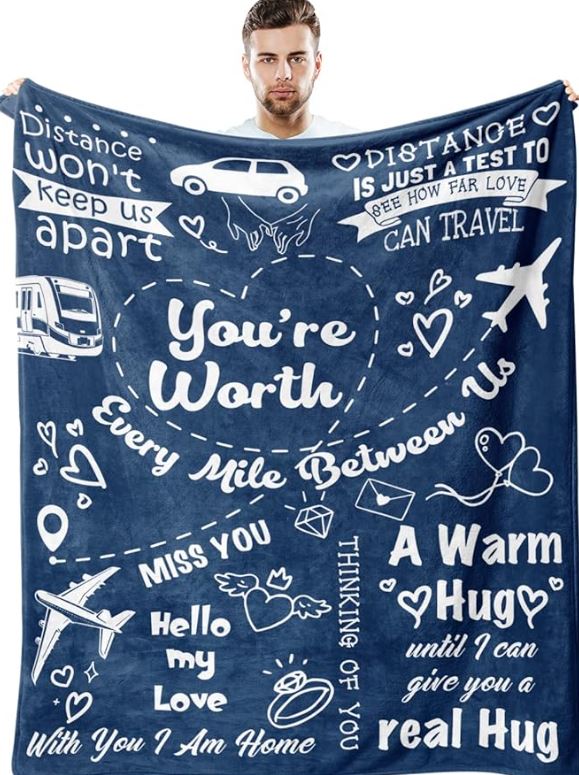 A6263, Valentine's Day Throw Blanket for Girls