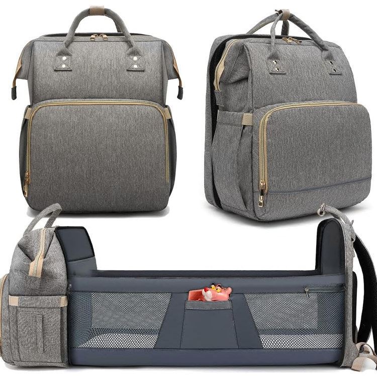 A0929, Baby Diaper Bag Backpack with Changing Station