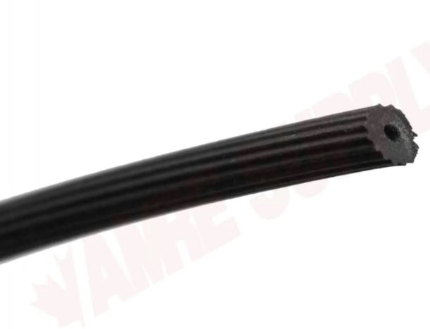 A6829, 0.185 in.x 250 ft. Roll BlackVinyl Screen Spline